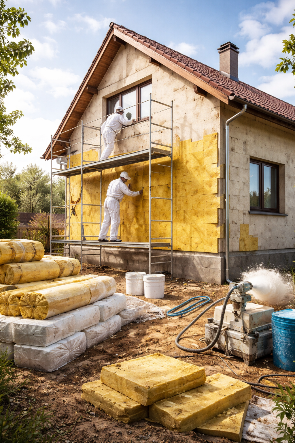 Профессиональное утепление домов в Кургане — тепло, надежность, экономия